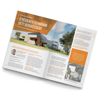 Pages intérieures du nouveau Magazine