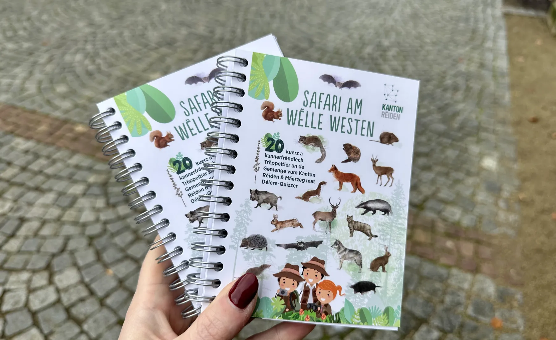 Livret Safari am Wëlle Westen, des circuits de découverte pour les enfants