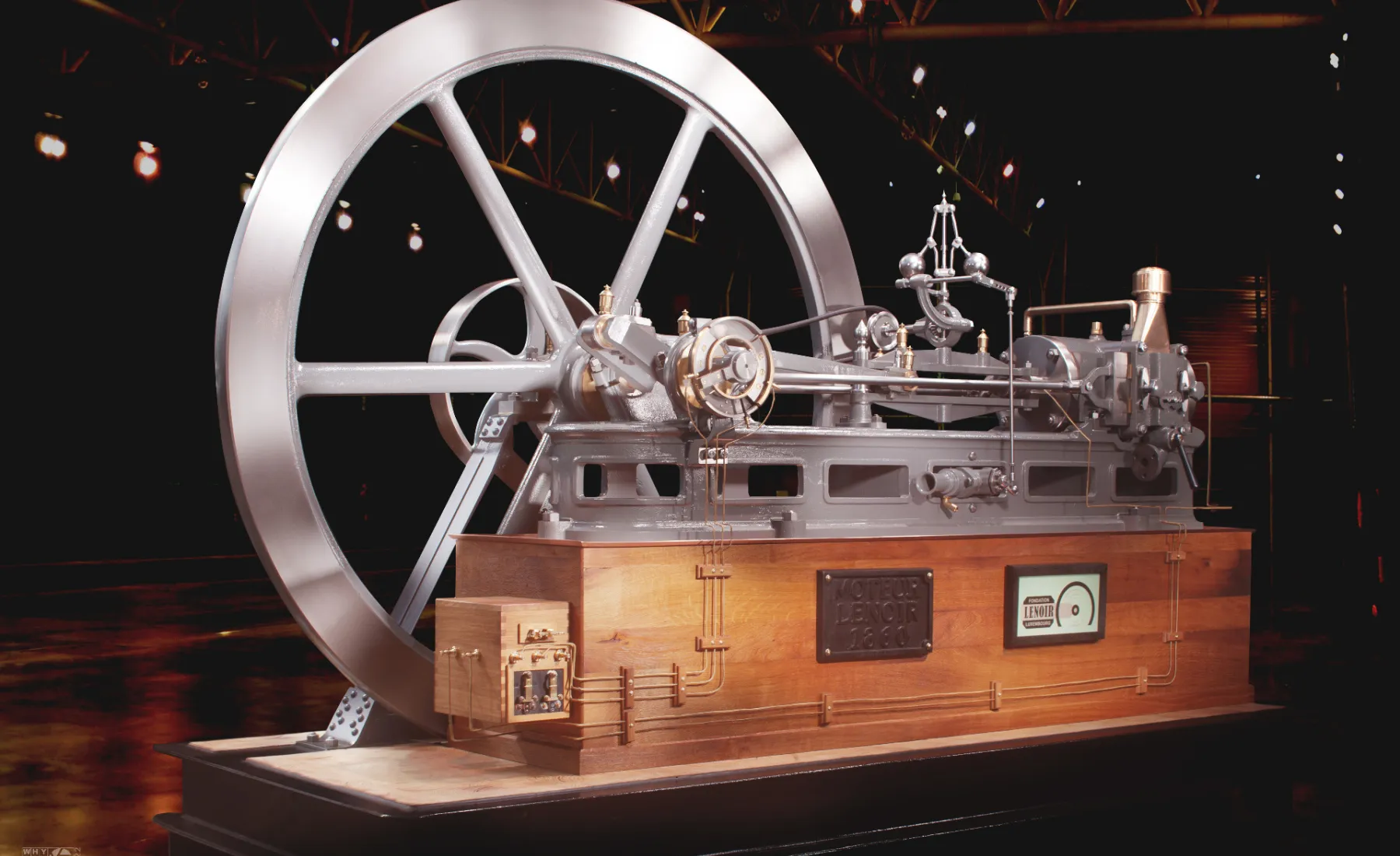 Moteur Lenoir original et fonctionnel